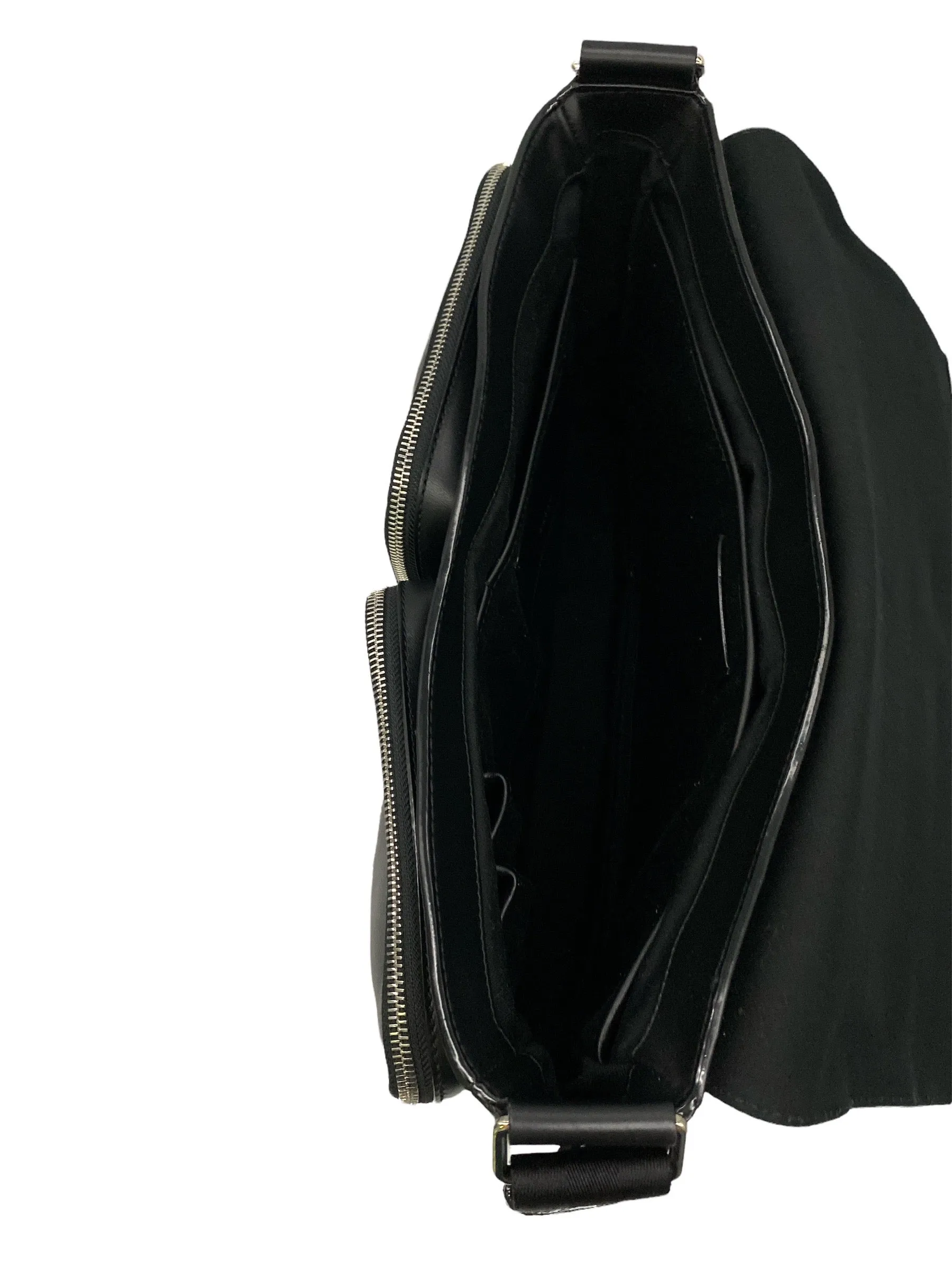 NEW Bally Decker Men's 6222748 Black Leather Cross Body Bag MSRP $1450
