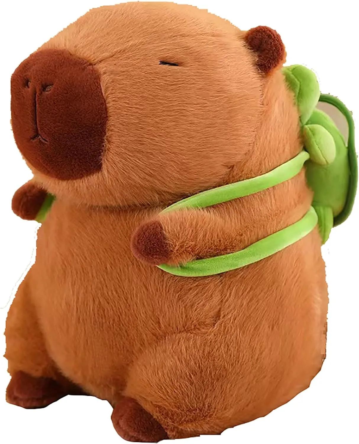 NEW Cute Cartoon Capybara Plush Toy with Turtle Backpack, Capybara Plush Toy, Super Soft Capybara Plush Doll Gifts Pillow, Girls Boys Adult Home Decor - 9in/23cm