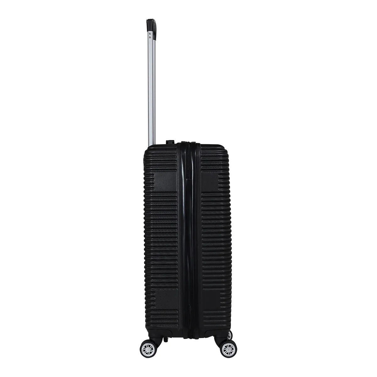 Newcom 24" (60 cm) Hard Shell Trolley Suitcase - Black
