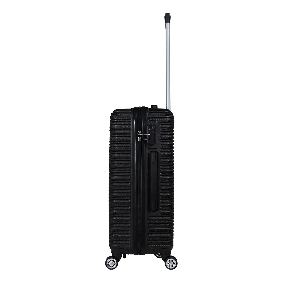 Newcom 24" (60 cm) Hard Shell Trolley Suitcase - Black