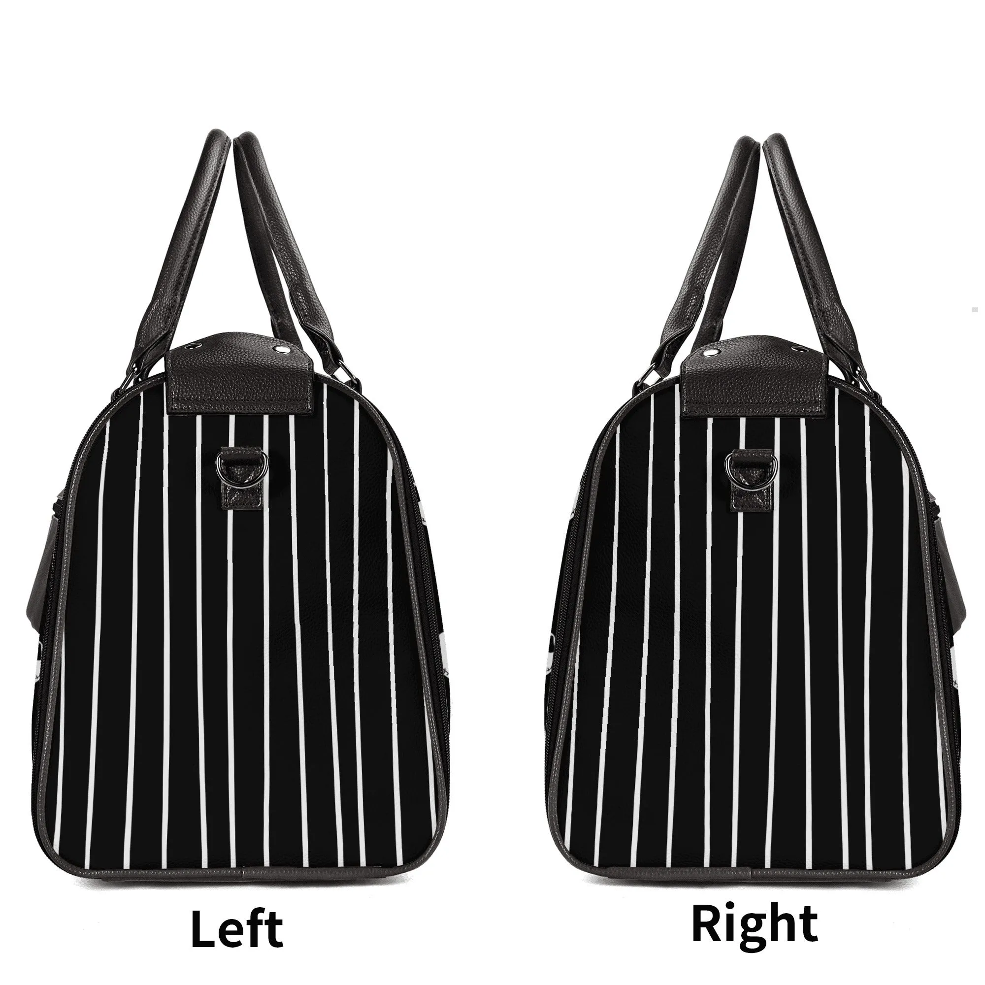 Nightmare X Leather Duffle Bag Foldable Travel Bag