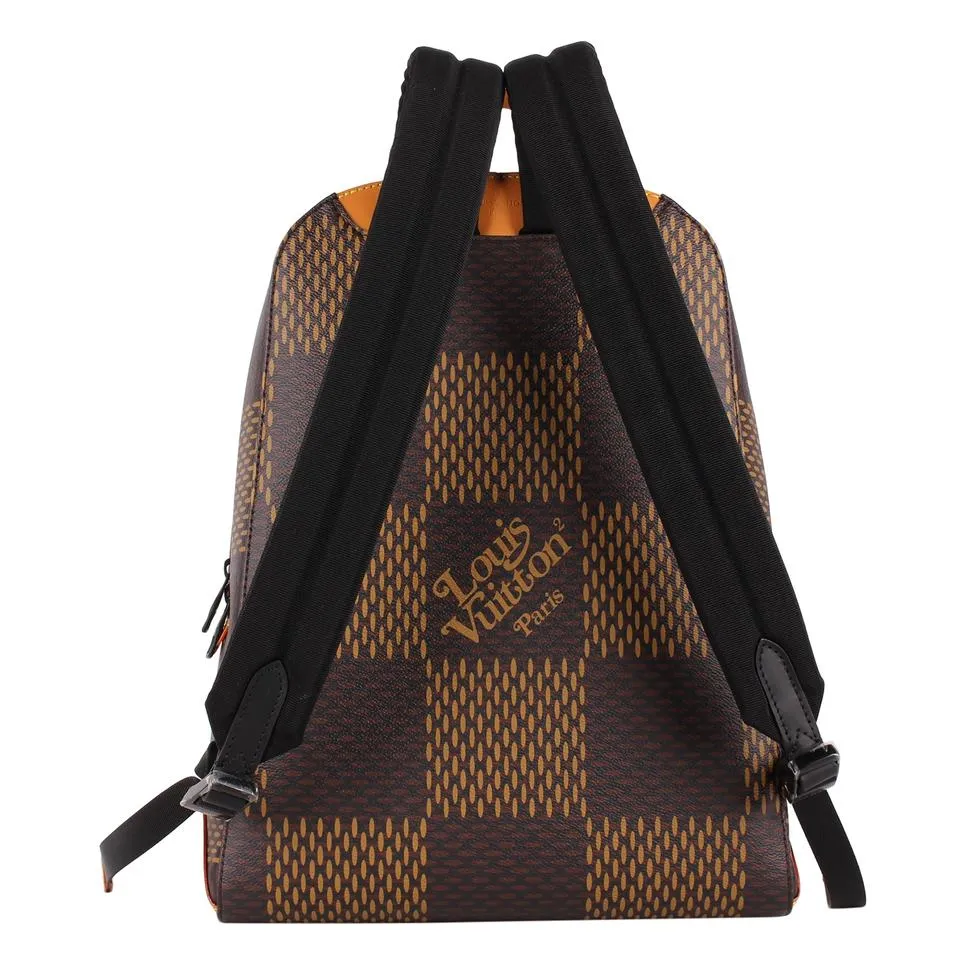 Nigo Campus Backpack Limited Edition Giant Damier Monogram Canvas