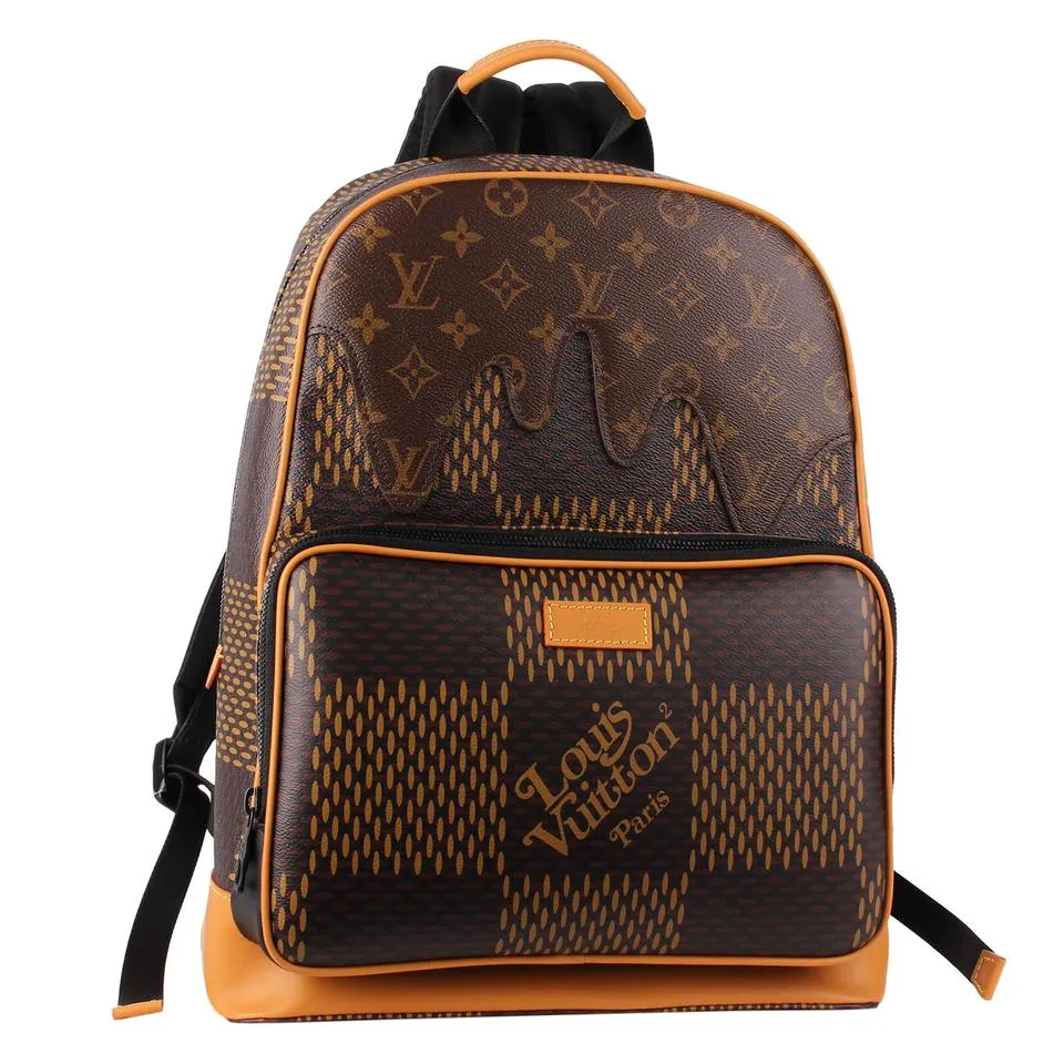 Nigo Campus Backpack Limited Edition Giant Damier Monogram Canvas