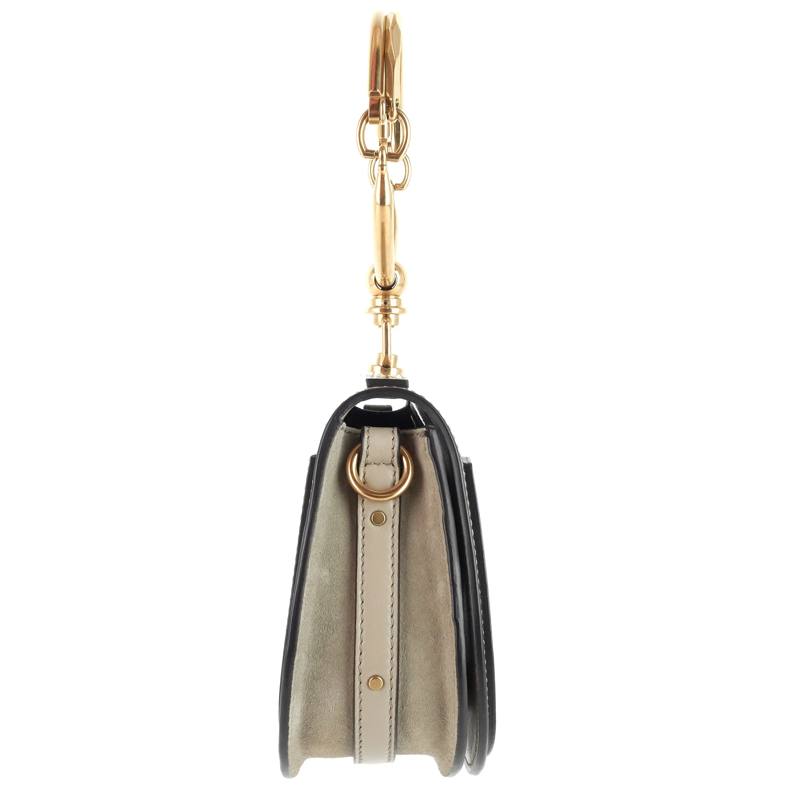 Nile Small Patent Leather Wristlet Bag