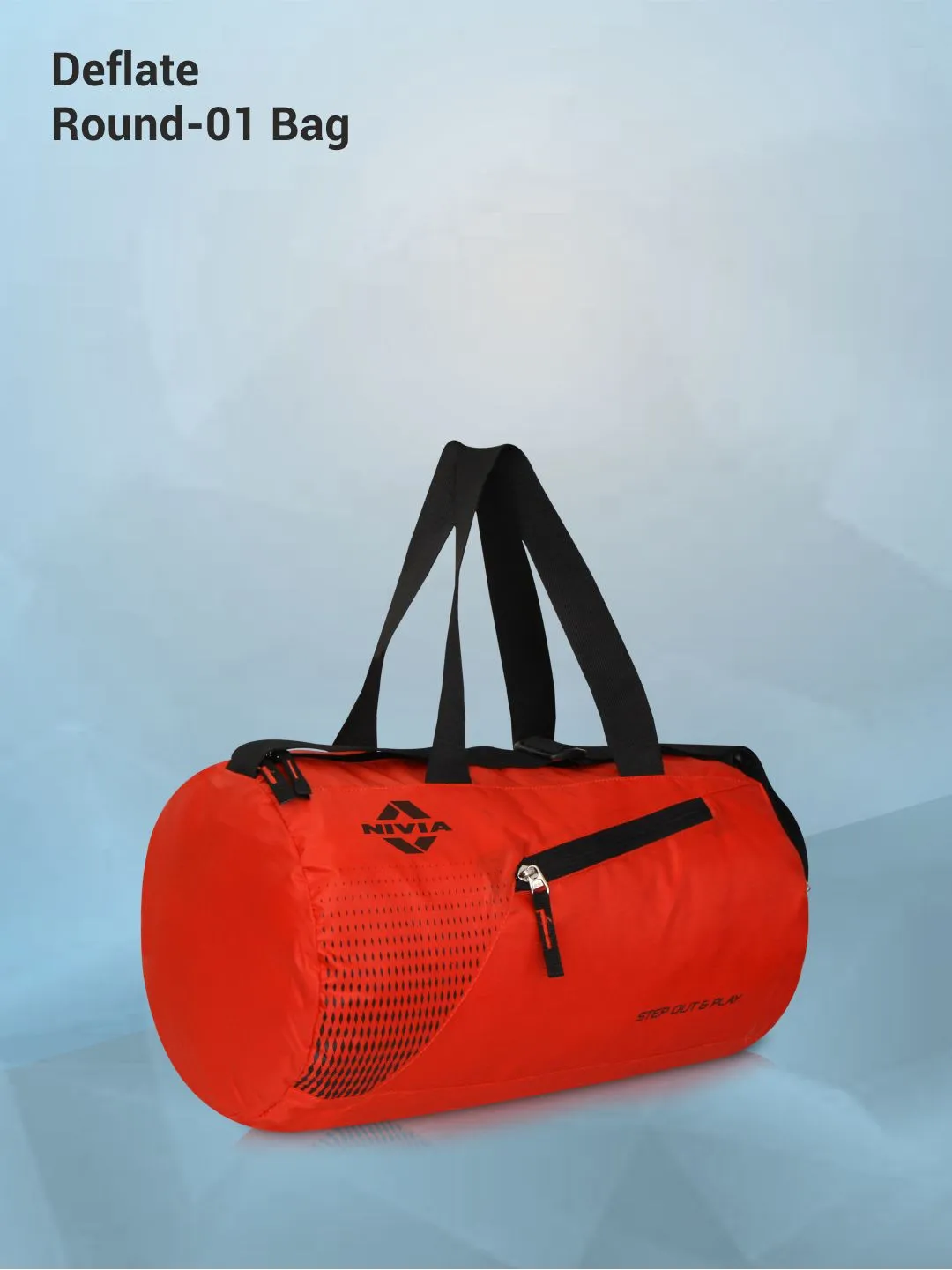 NIVIA Deflate Round  01 Bag 19.5L (Red)
