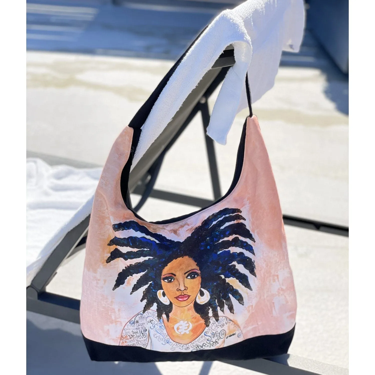 Nubian Queen Hobo Shoulder Bag