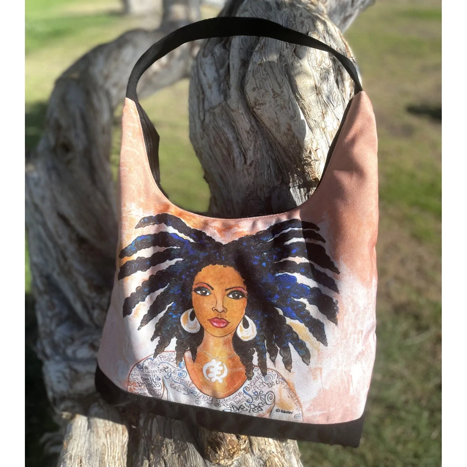 Nubian Queen Hobo Shoulder Bag