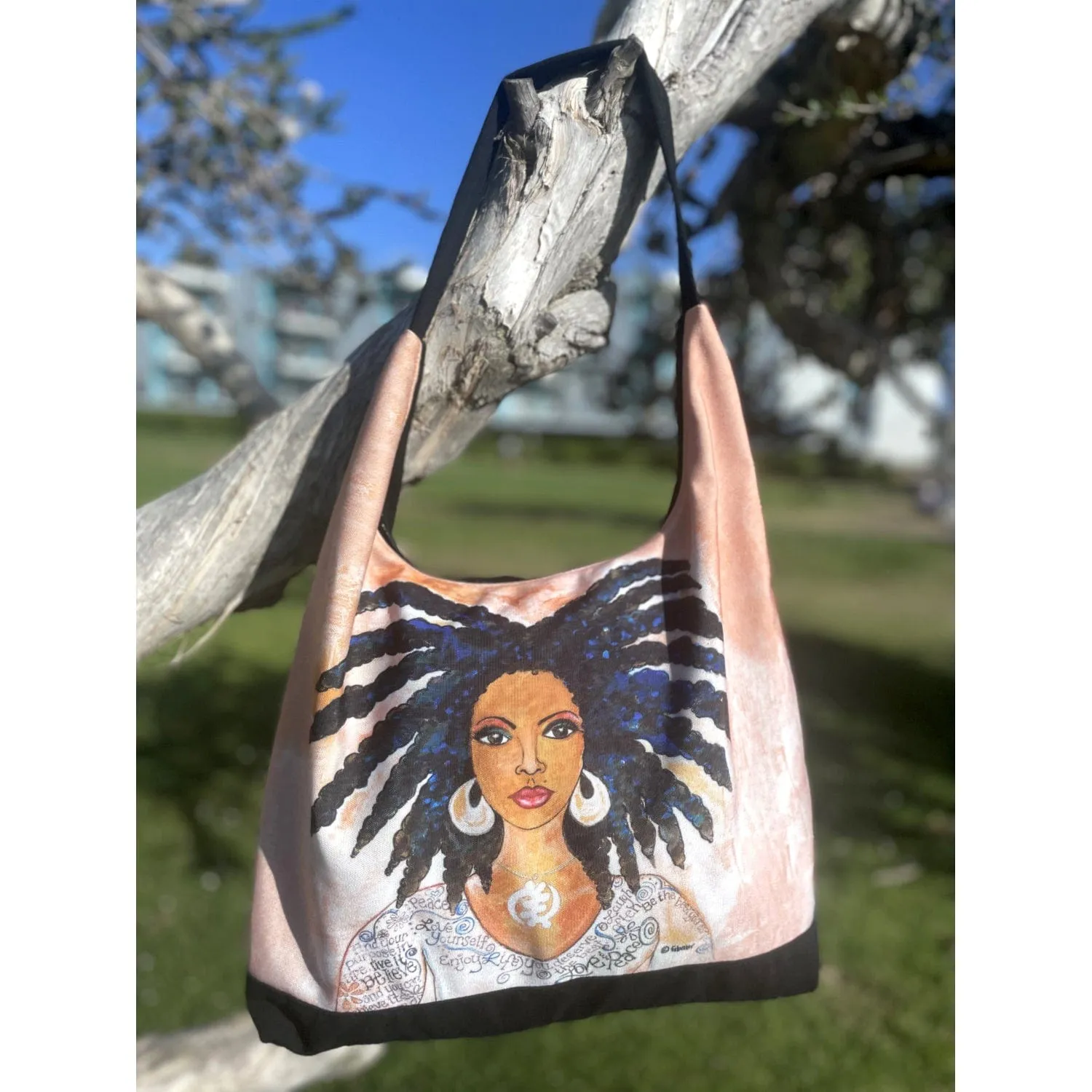 Nubian Queen Hobo Shoulder Bag
