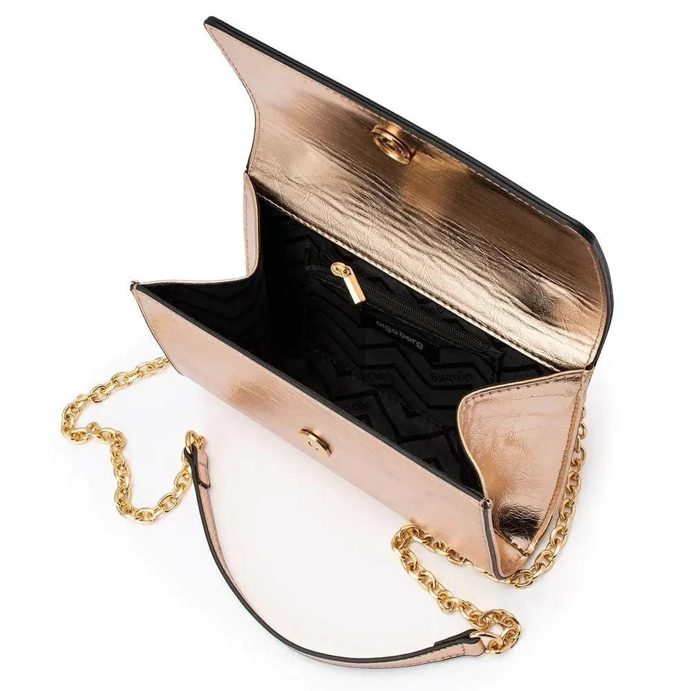OB4802 LILIANA FOIL SHOULDER BAG