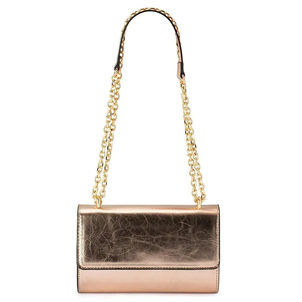 OB4802 LILIANA FOIL SHOULDER BAG