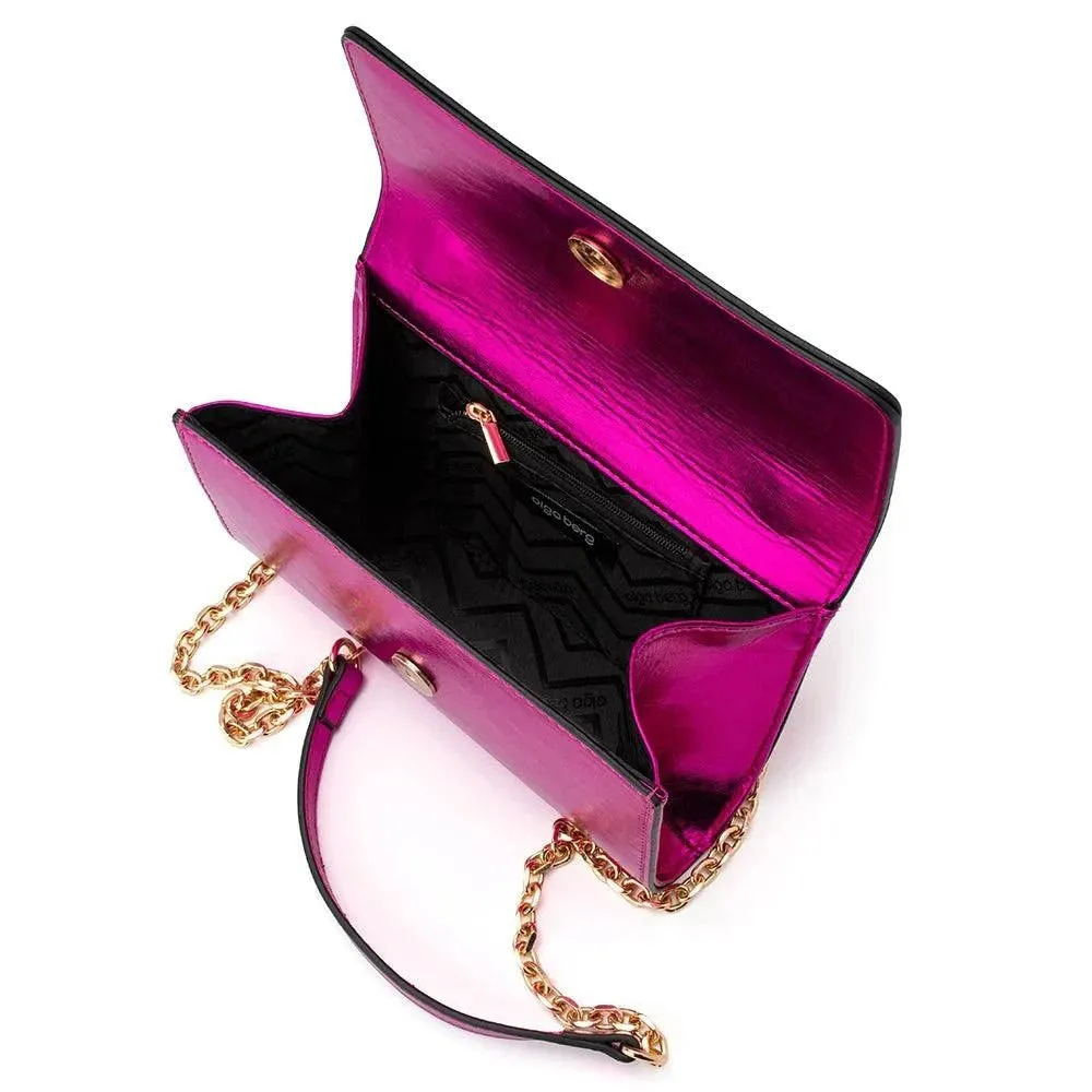 OB4802 LILIANA FOIL SHOULDER BAG