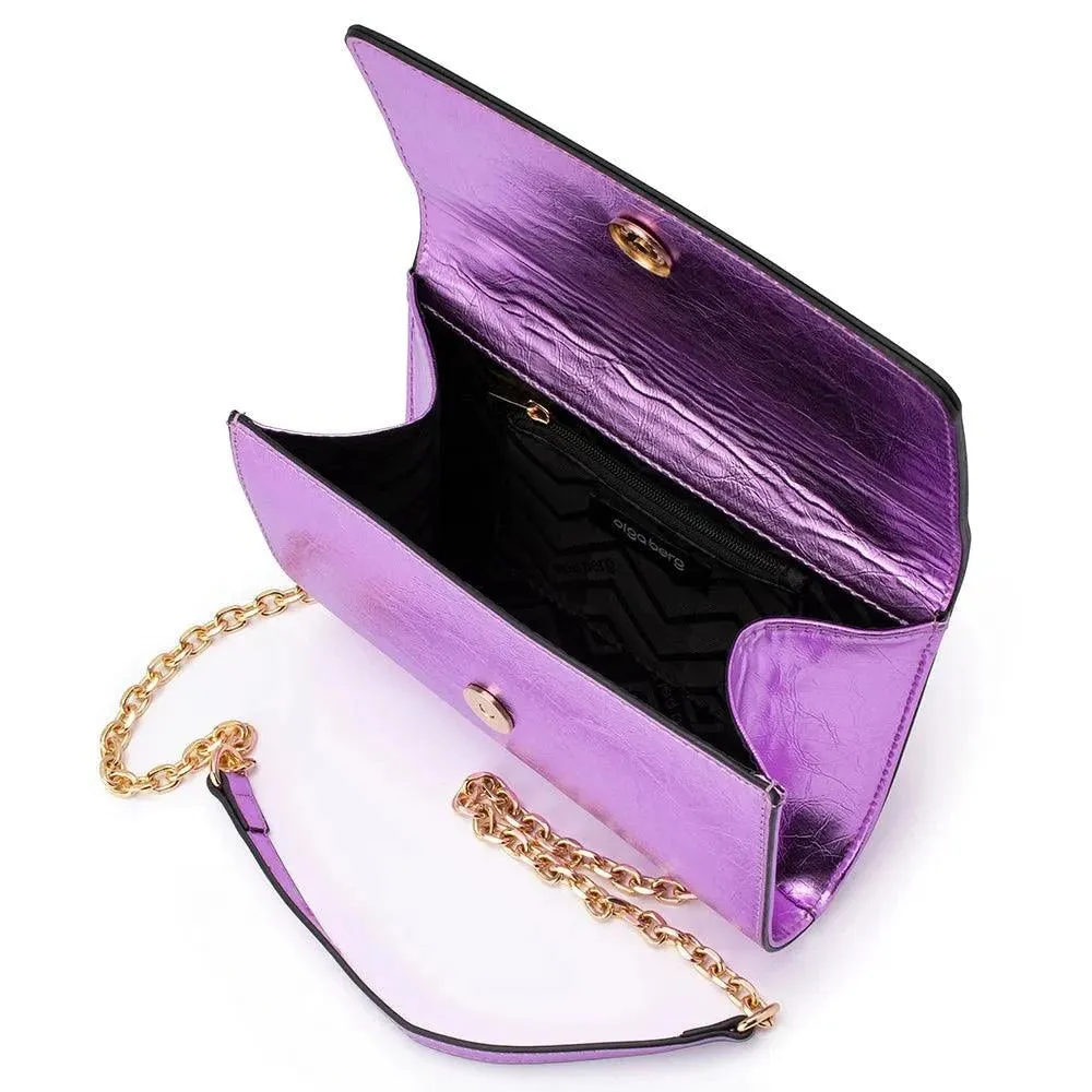 OB4802 LILIANA FOIL SHOULDER BAG