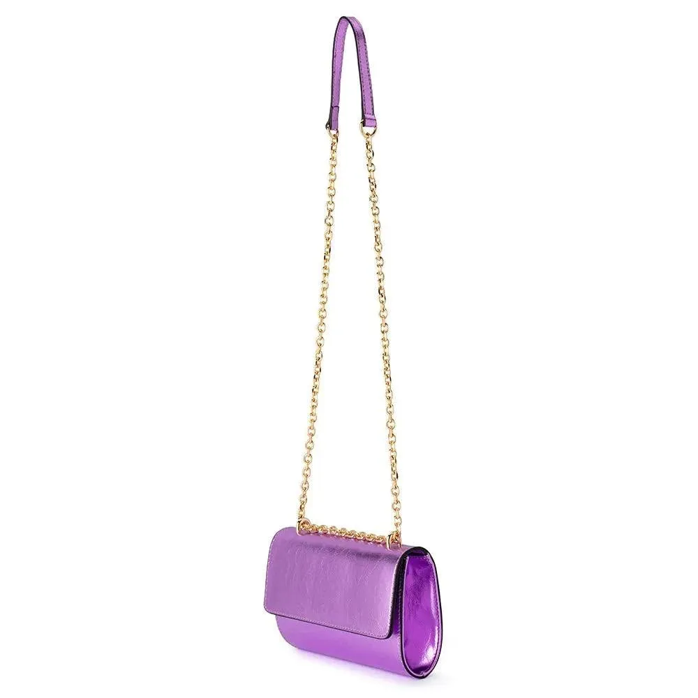 OB4802 LILIANA FOIL SHOULDER BAG