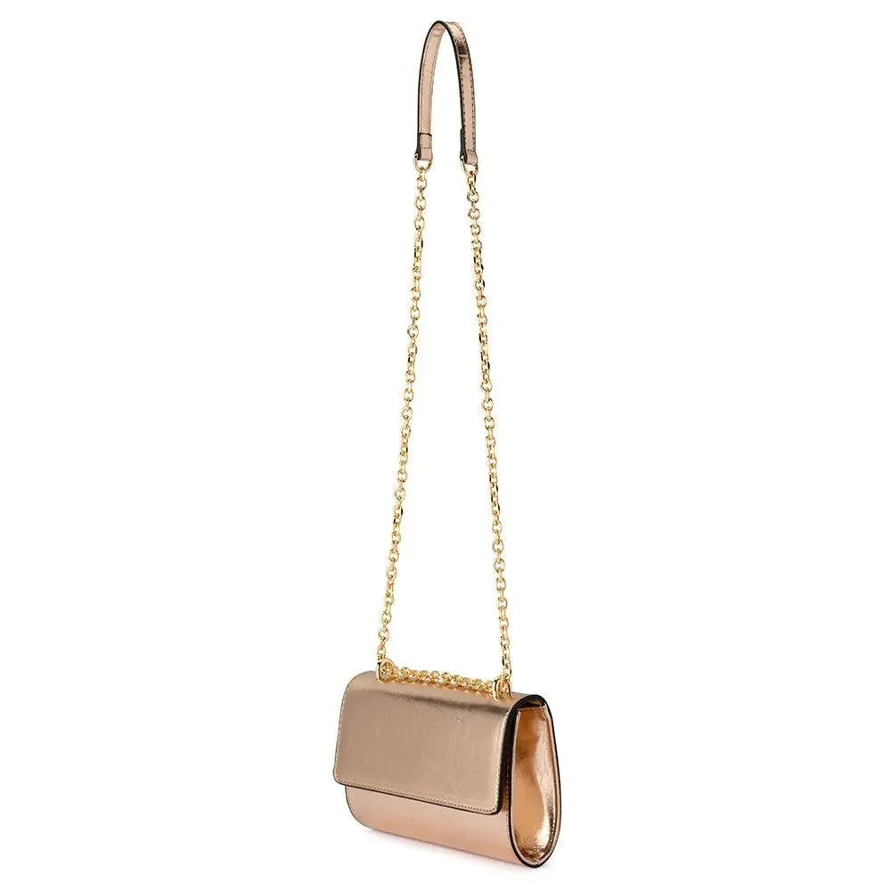 OB4802 LILIANA FOIL SHOULDER BAG