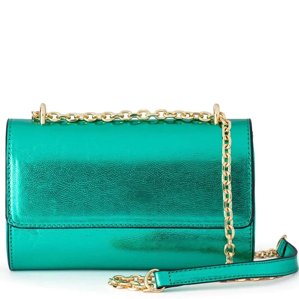 OB4802 LILIANA FOIL SHOULDER BAG