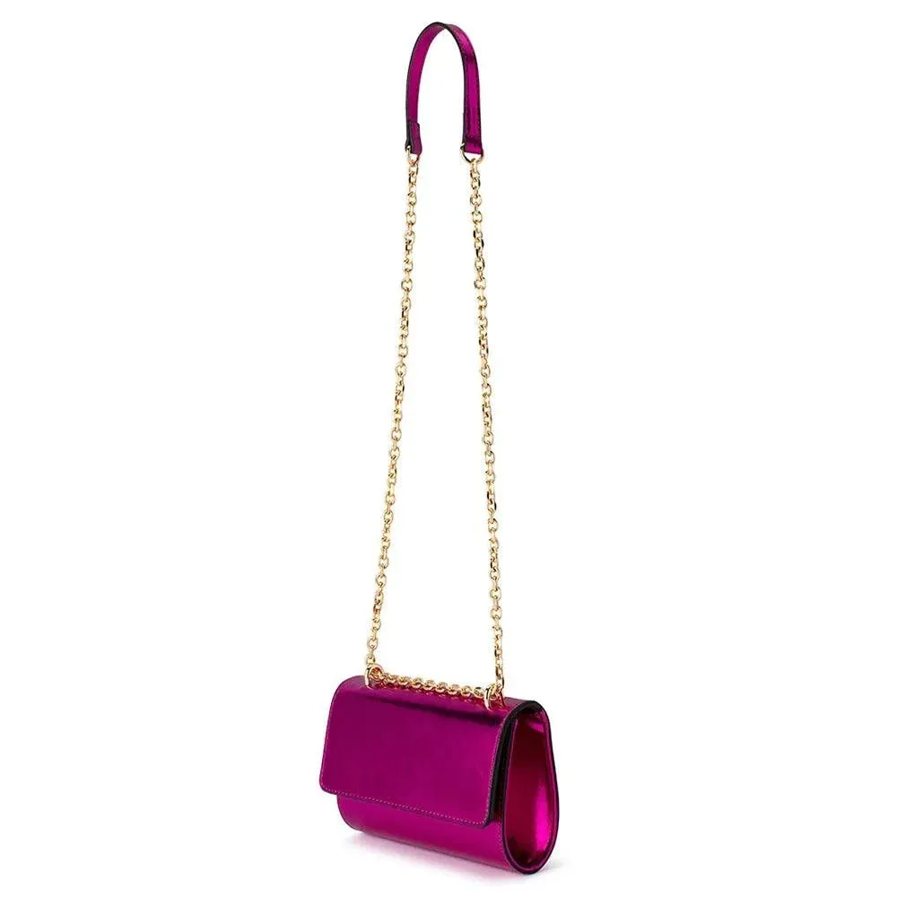 OB4802 LILIANA FOIL SHOULDER BAG