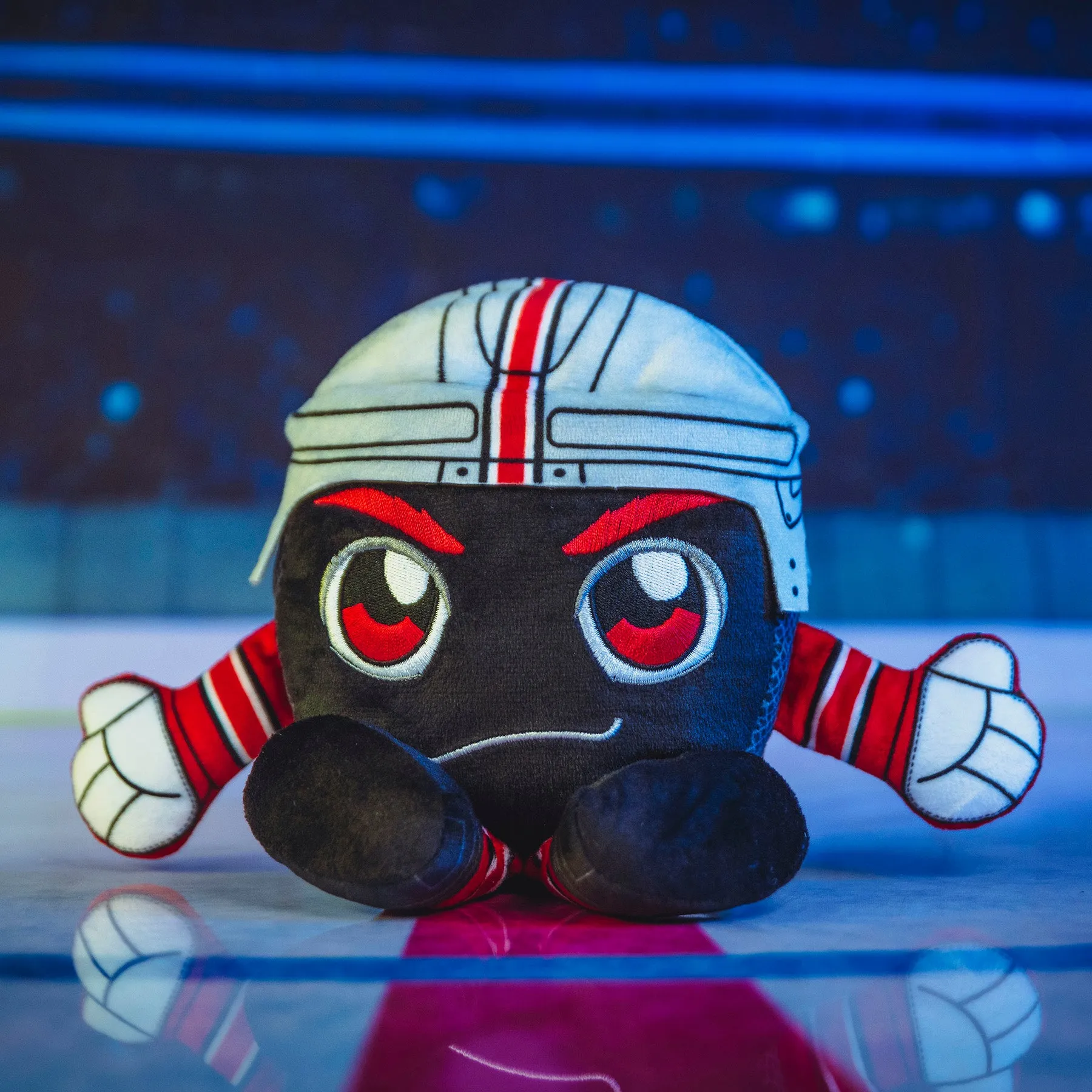 Ohio State Buckeyes 8" Kuricha Hockey Puck Plush