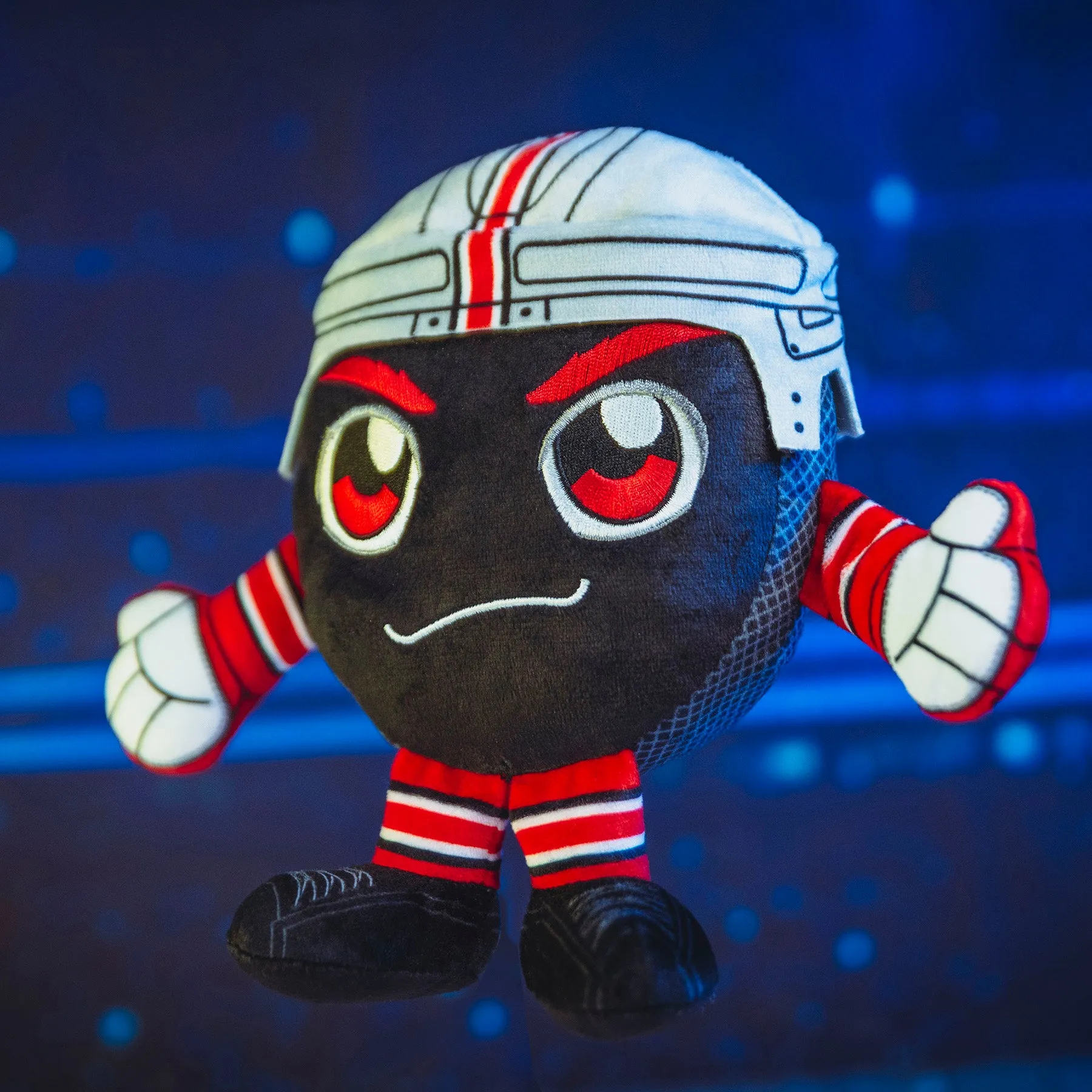 Ohio State Buckeyes 8" Kuricha Hockey Puck Plush