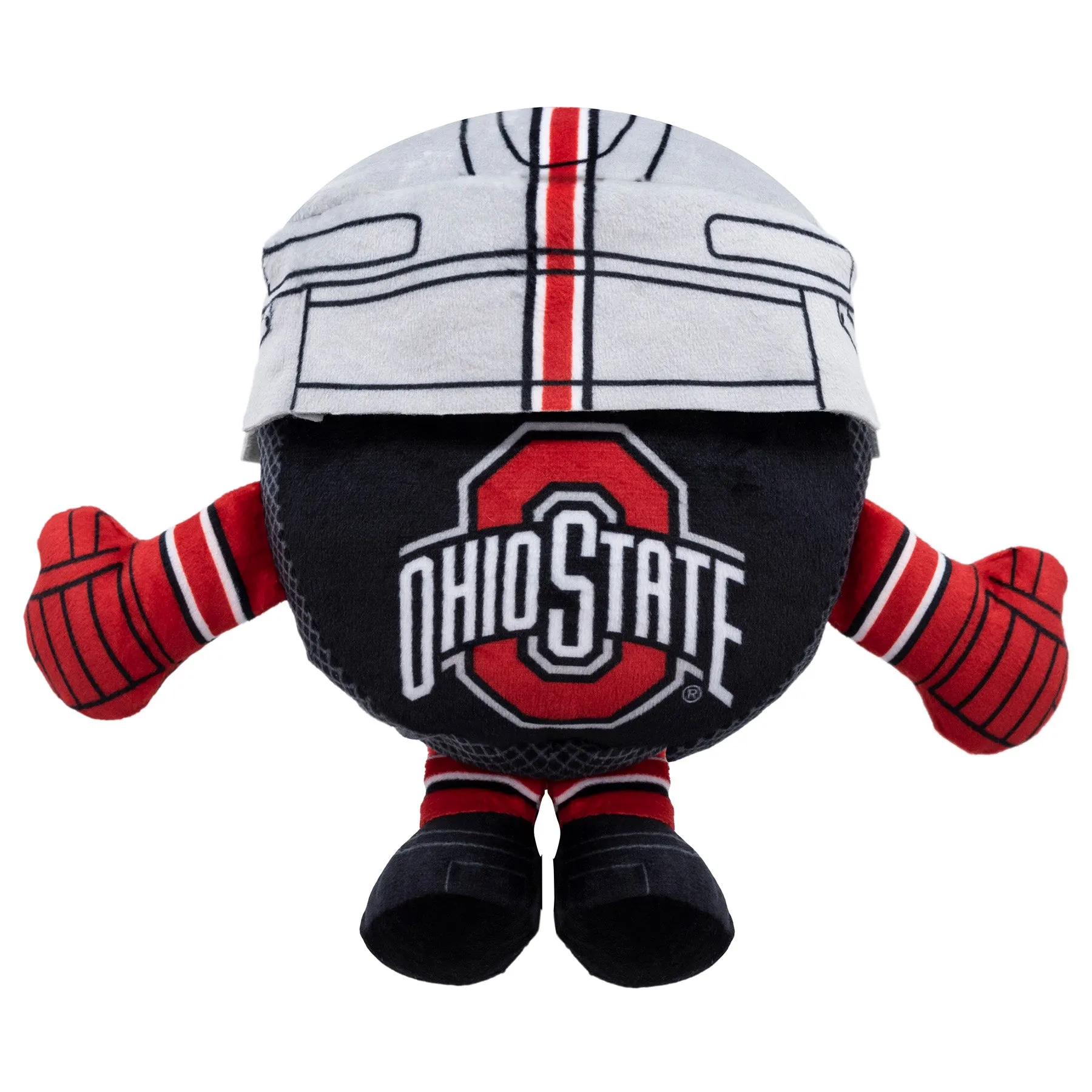 Ohio State Buckeyes 8" Kuricha Hockey Puck Plush