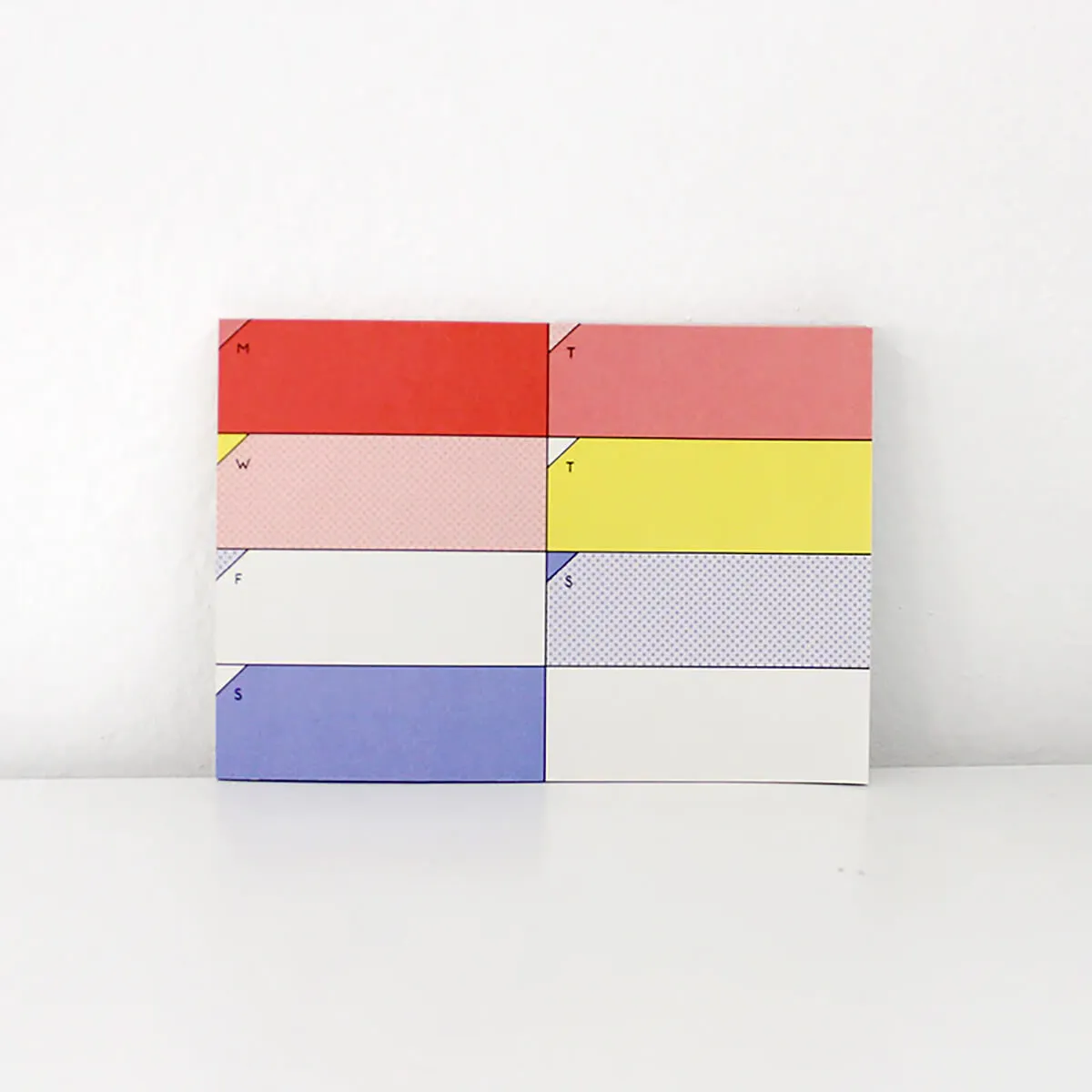Palette Mini Weekly Pad in Girl With Hair Ribbon by Paperways