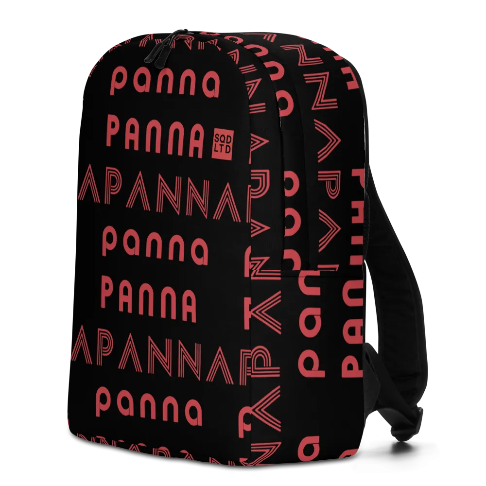 PANNARed Minimalist Backpack HRTBRK