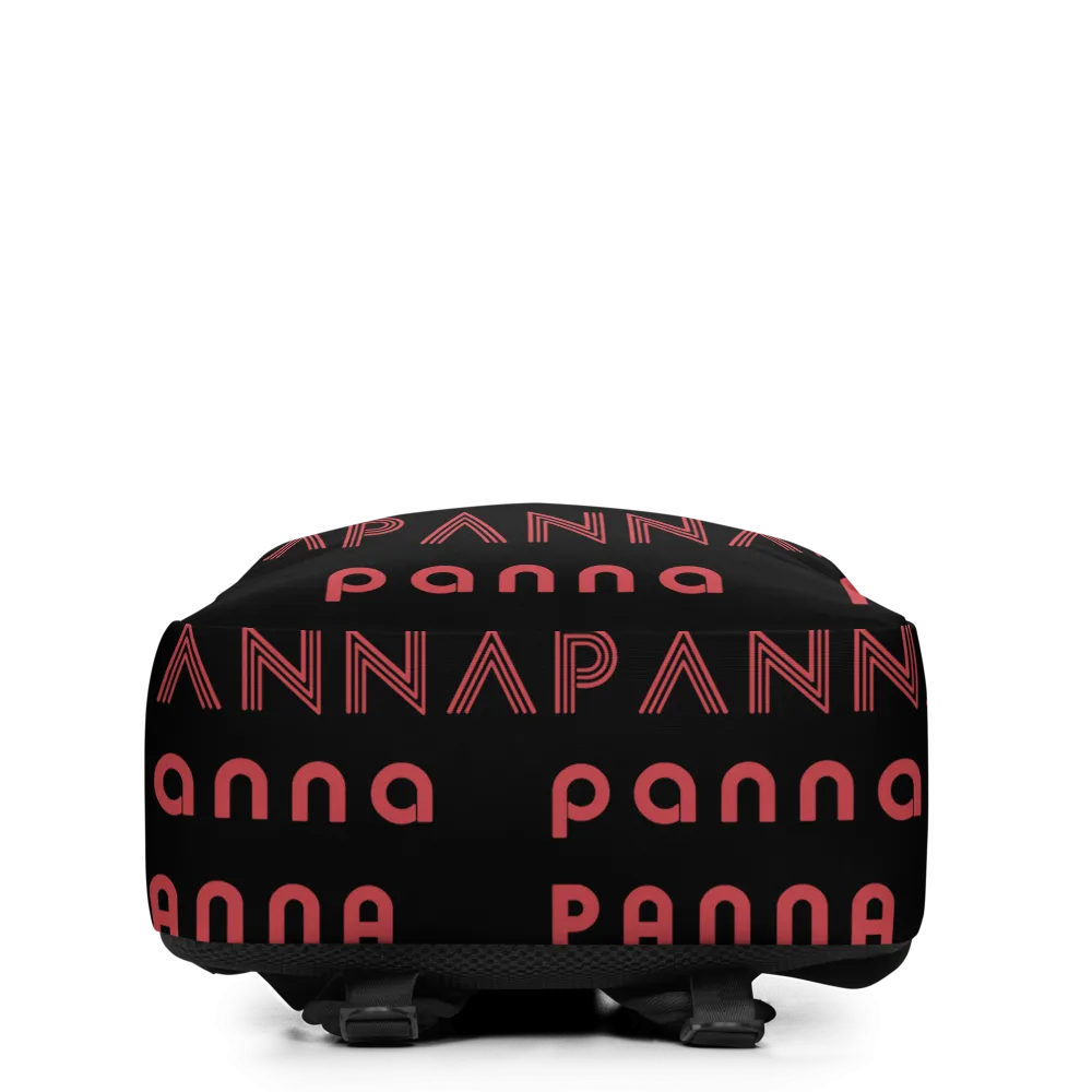 PANNARed Minimalist Backpack HRTBRK