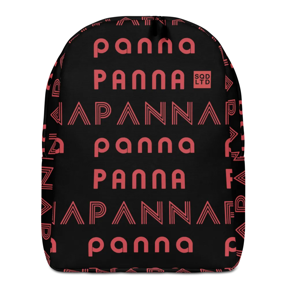 PANNARed Minimalist Backpack HRTBRK