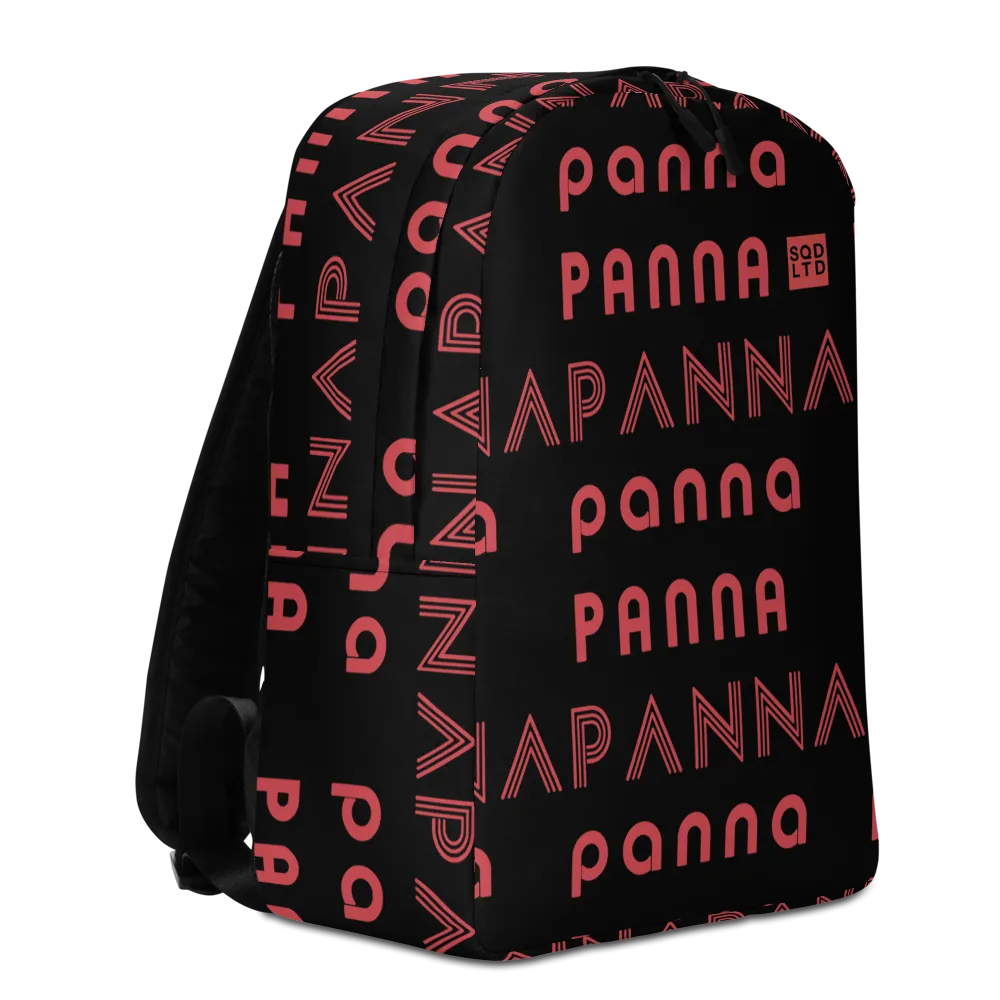 PANNARed Minimalist Backpack HRTBRK