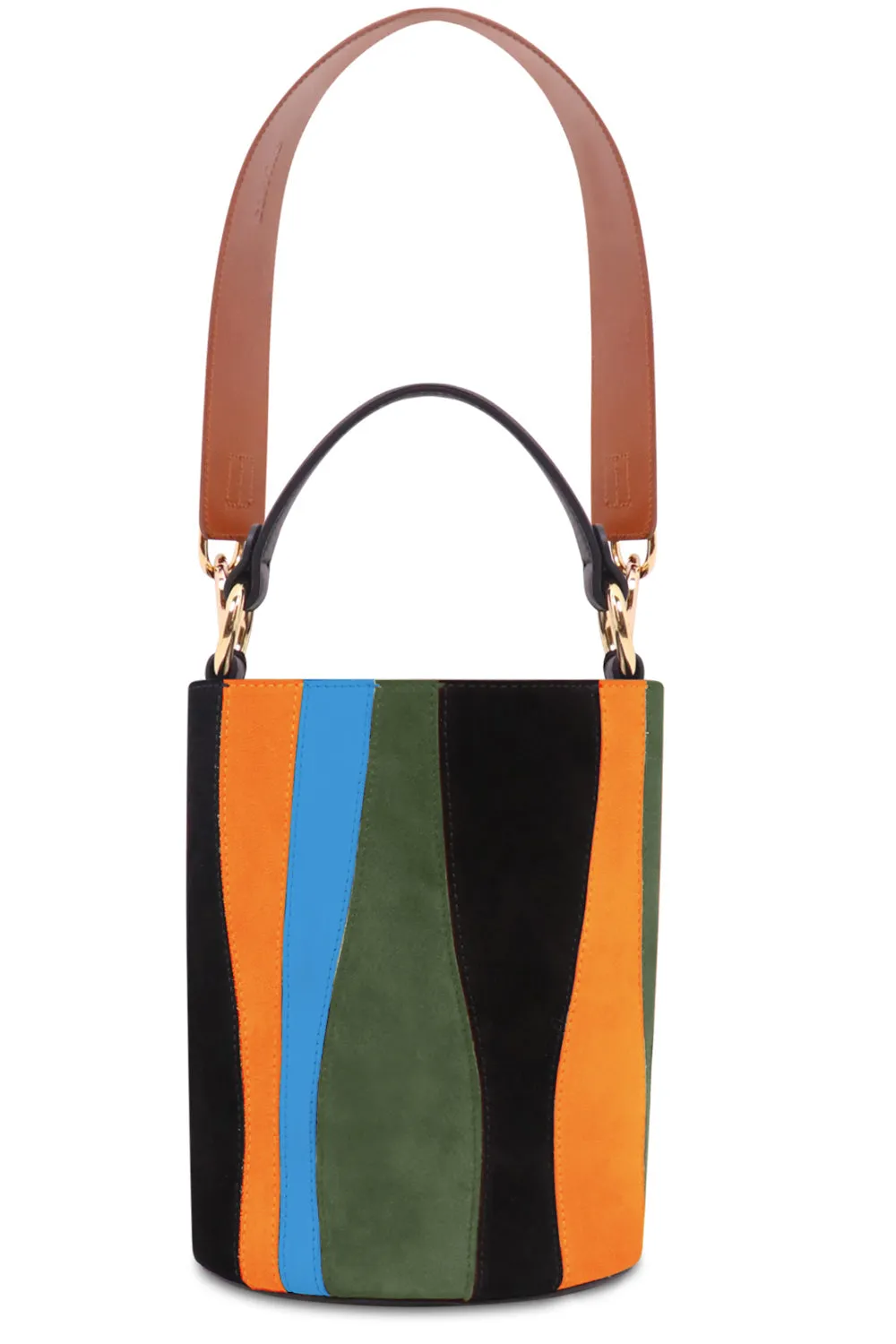 PATCH CYLINDER SMALL BAG | GREEN