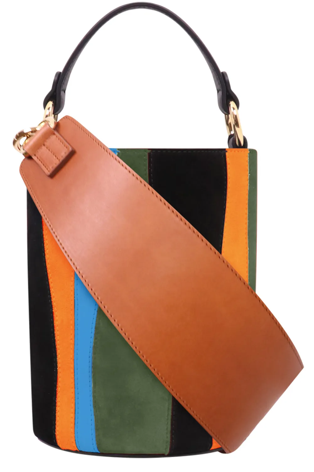 PATCH CYLINDER SMALL BAG | GREEN
