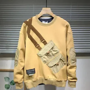 Patchwork Hoodie  Korean Streetwear hoodies urban street fashion