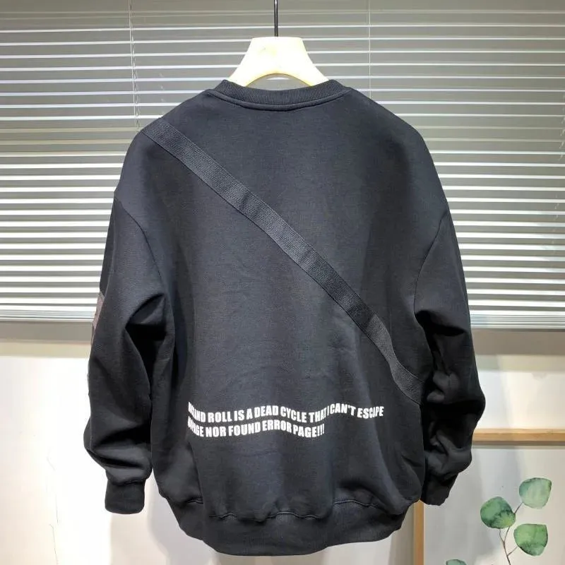 Patchwork Hoodie  Korean Streetwear hoodies urban street fashion