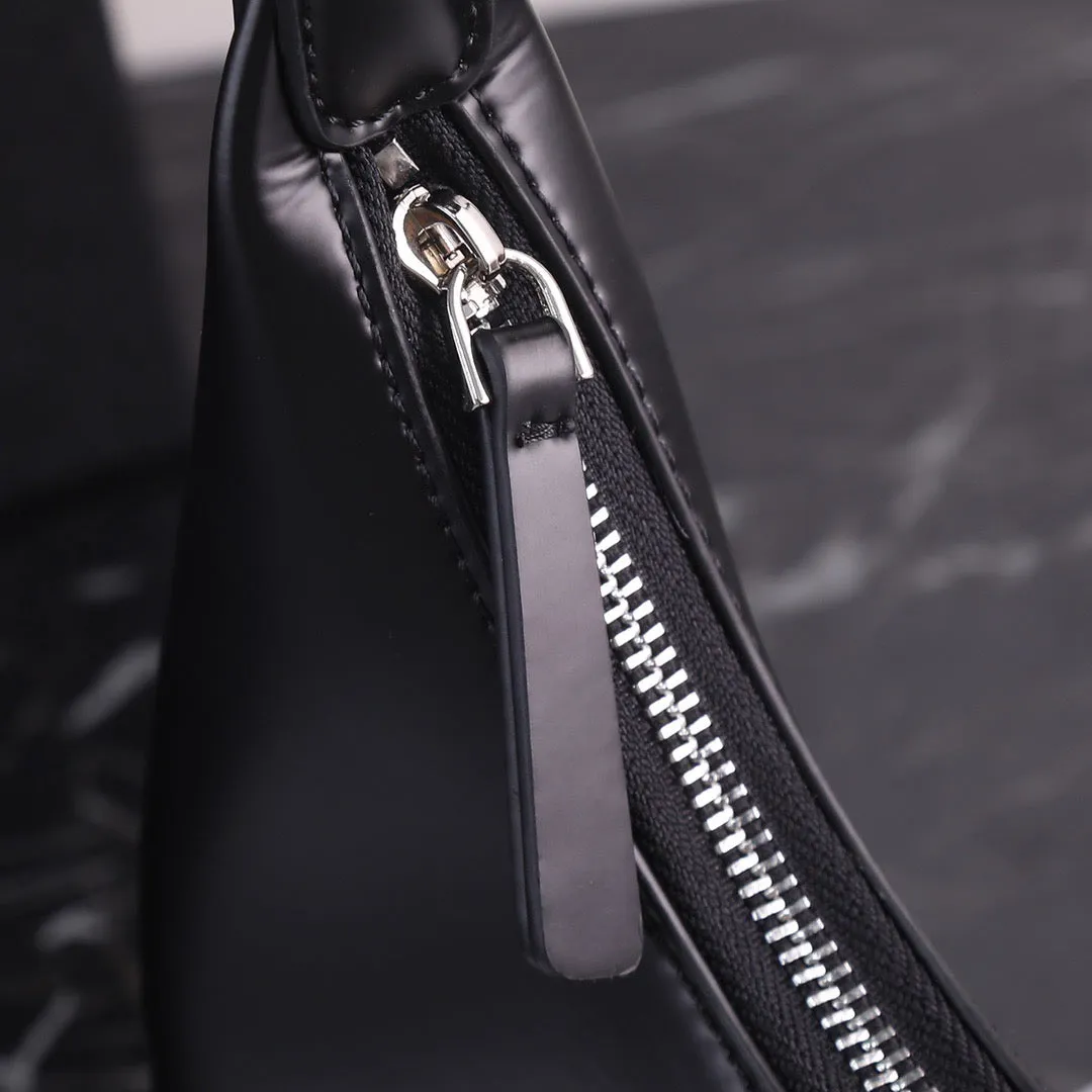 PD227 Prada Leather Shoulder Bag / 9.4x5.5inch