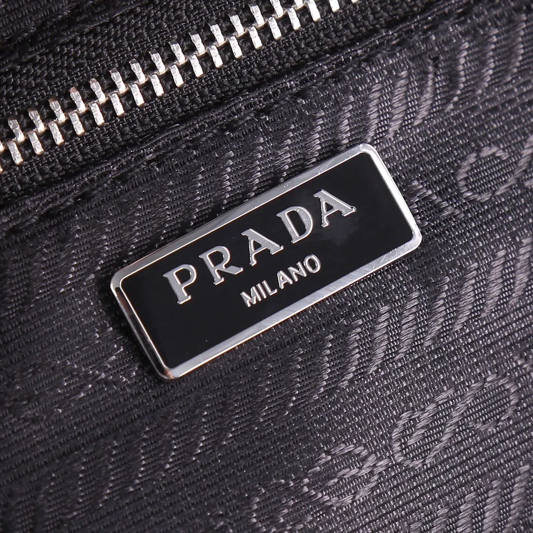PD227 Prada Leather Shoulder Bag / 9.4x5.5inch