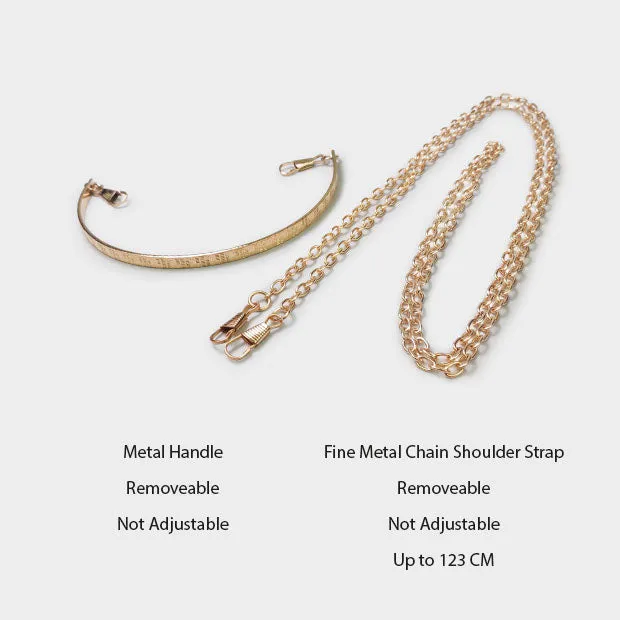 Pearl Rhinestone High-End Diamond Chain Clutch Bag