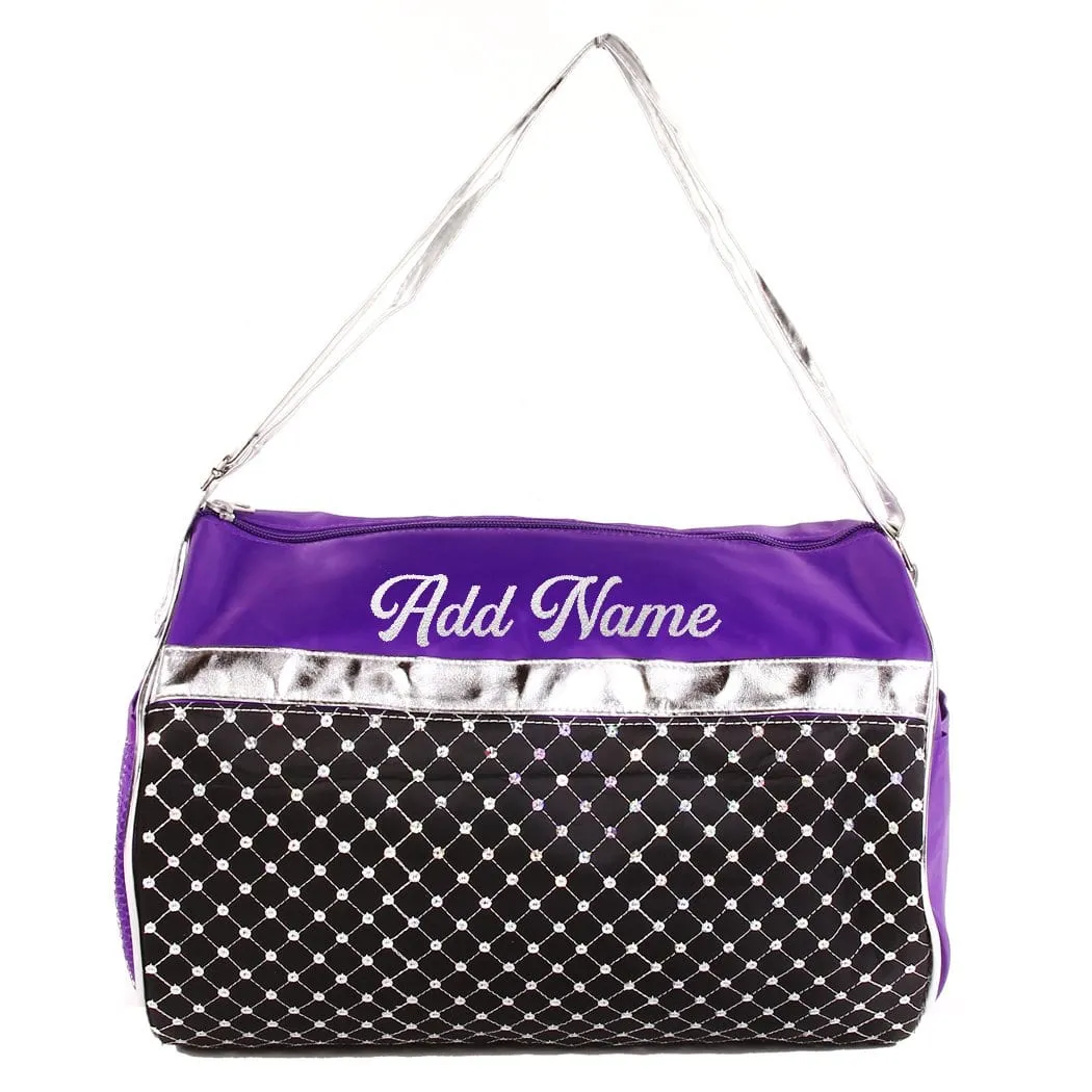 Personalized Stamped Dance Duffel Bag
