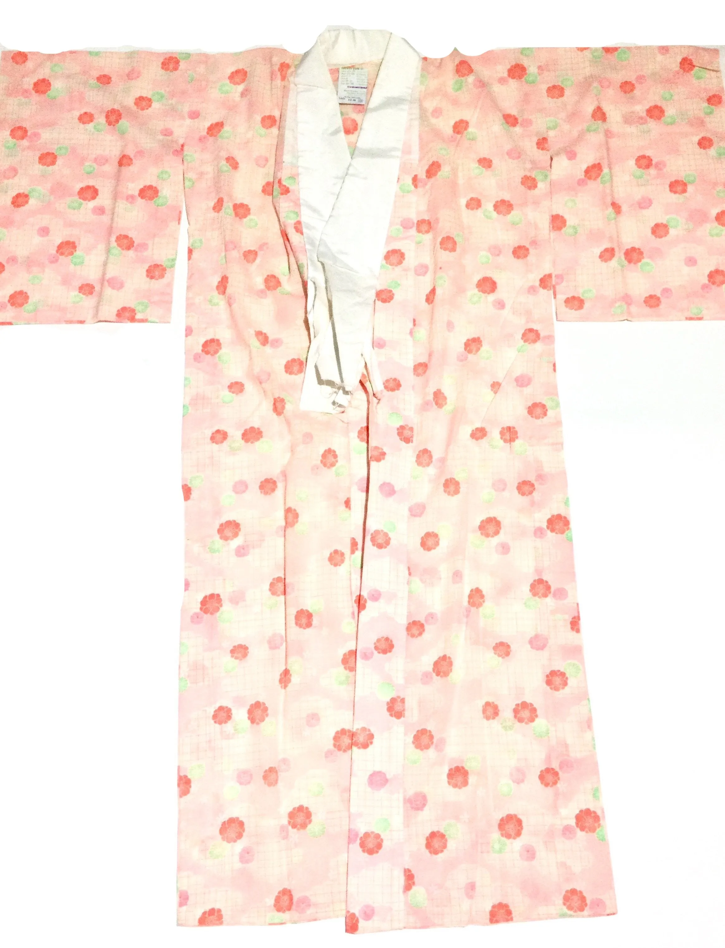Pink Floral Vintage Nagajuban