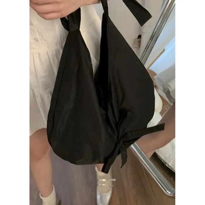 Plain Bow Tote Bag
