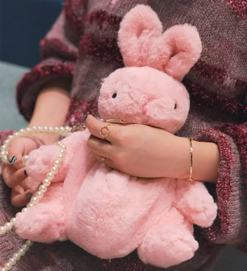 Plush Bunny Bag AD10647