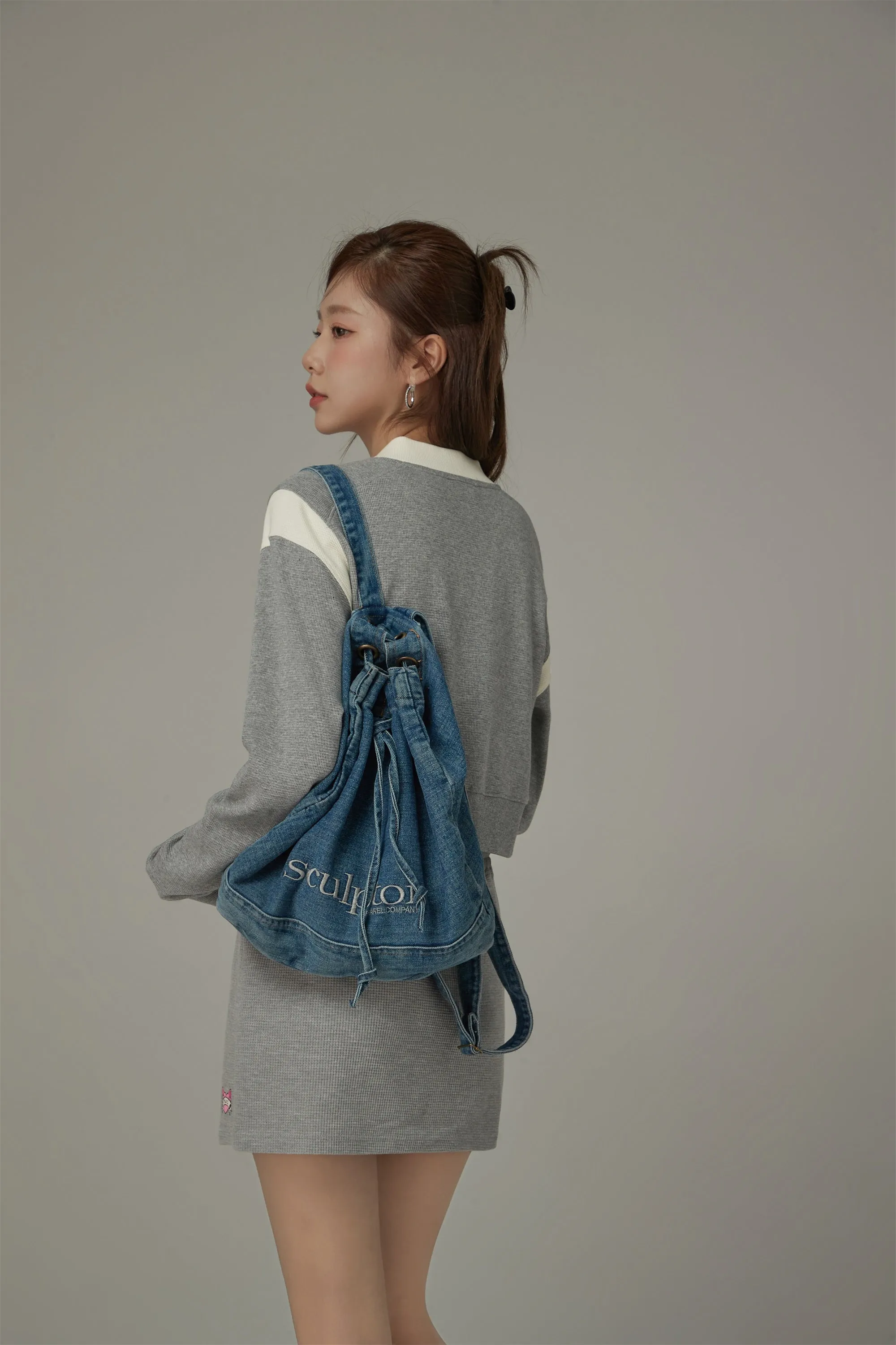 Pocket String Mini Skirt
