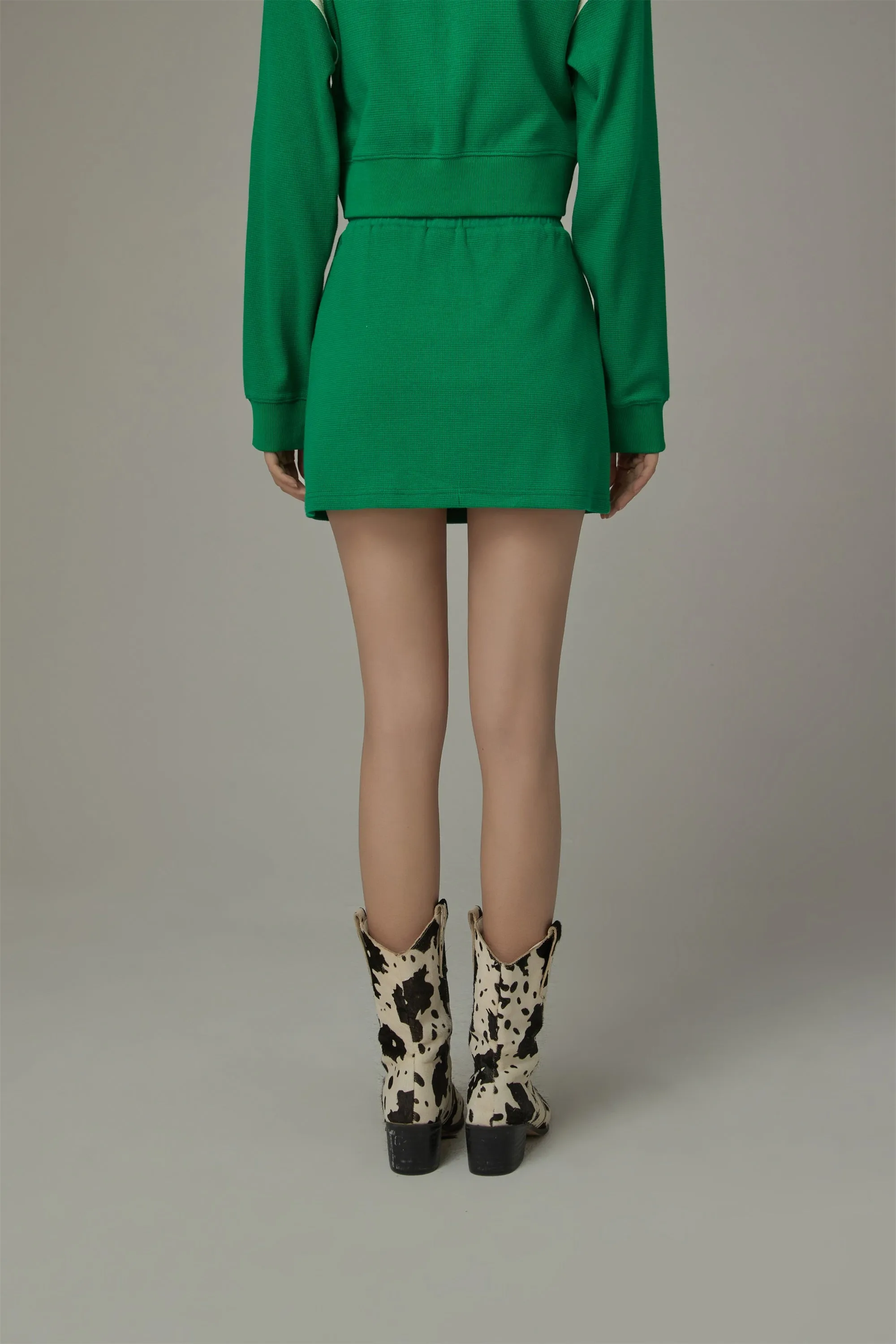 Pocket String Mini Skirt