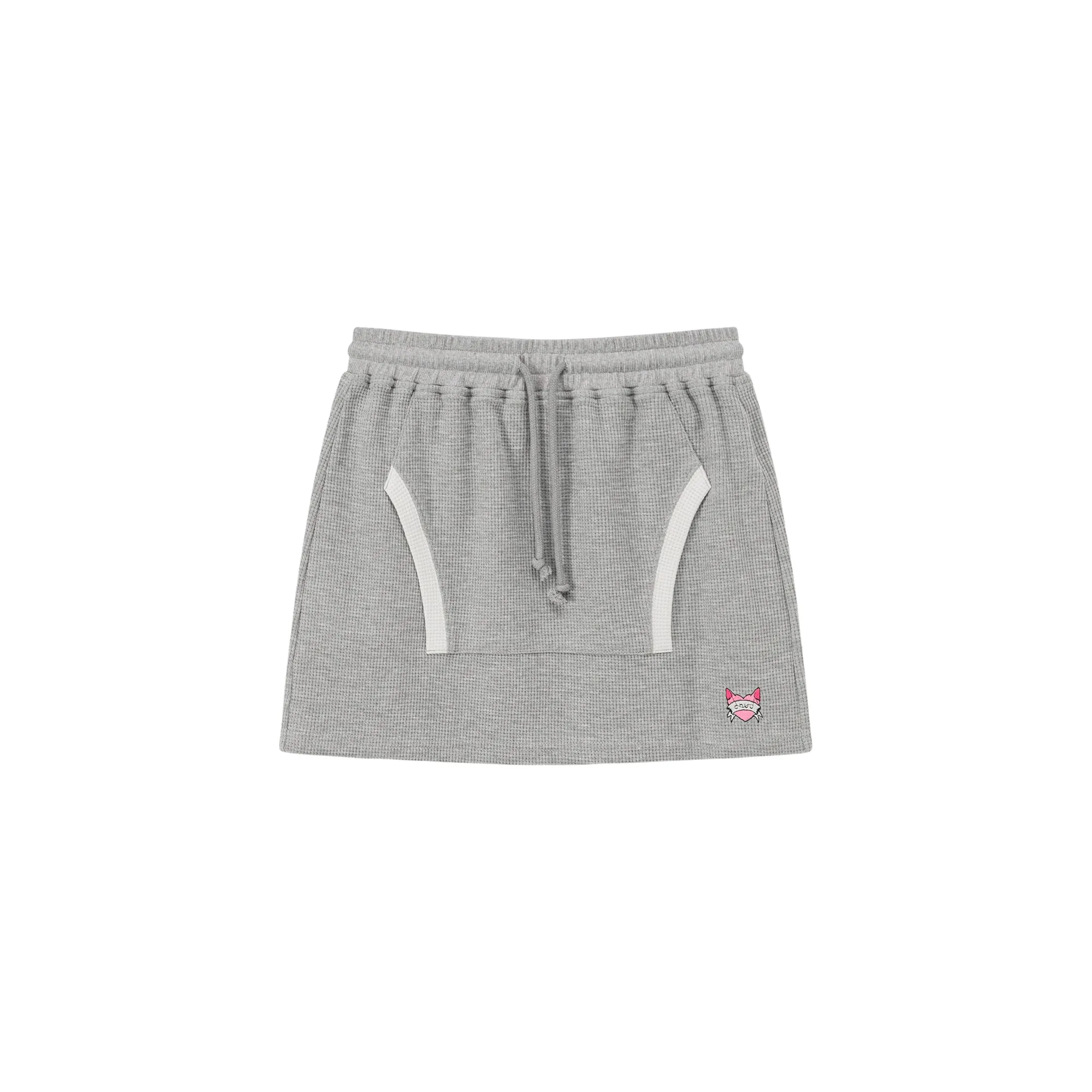 Pocket String Mini Skirt