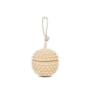 Poolside Disco Ball Pearl Wristlet