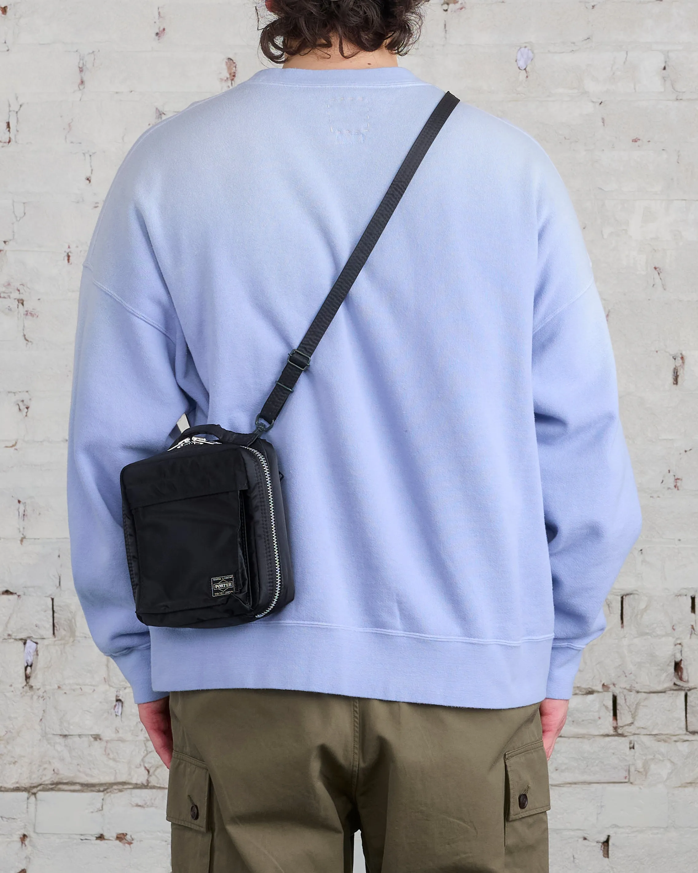 Porter Tanker Square Shoulder Bag Black