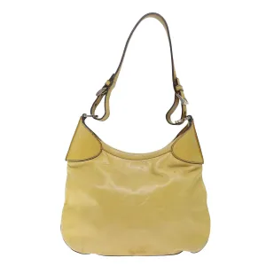 Prada Hobo  Leather Shoulder Bag ()