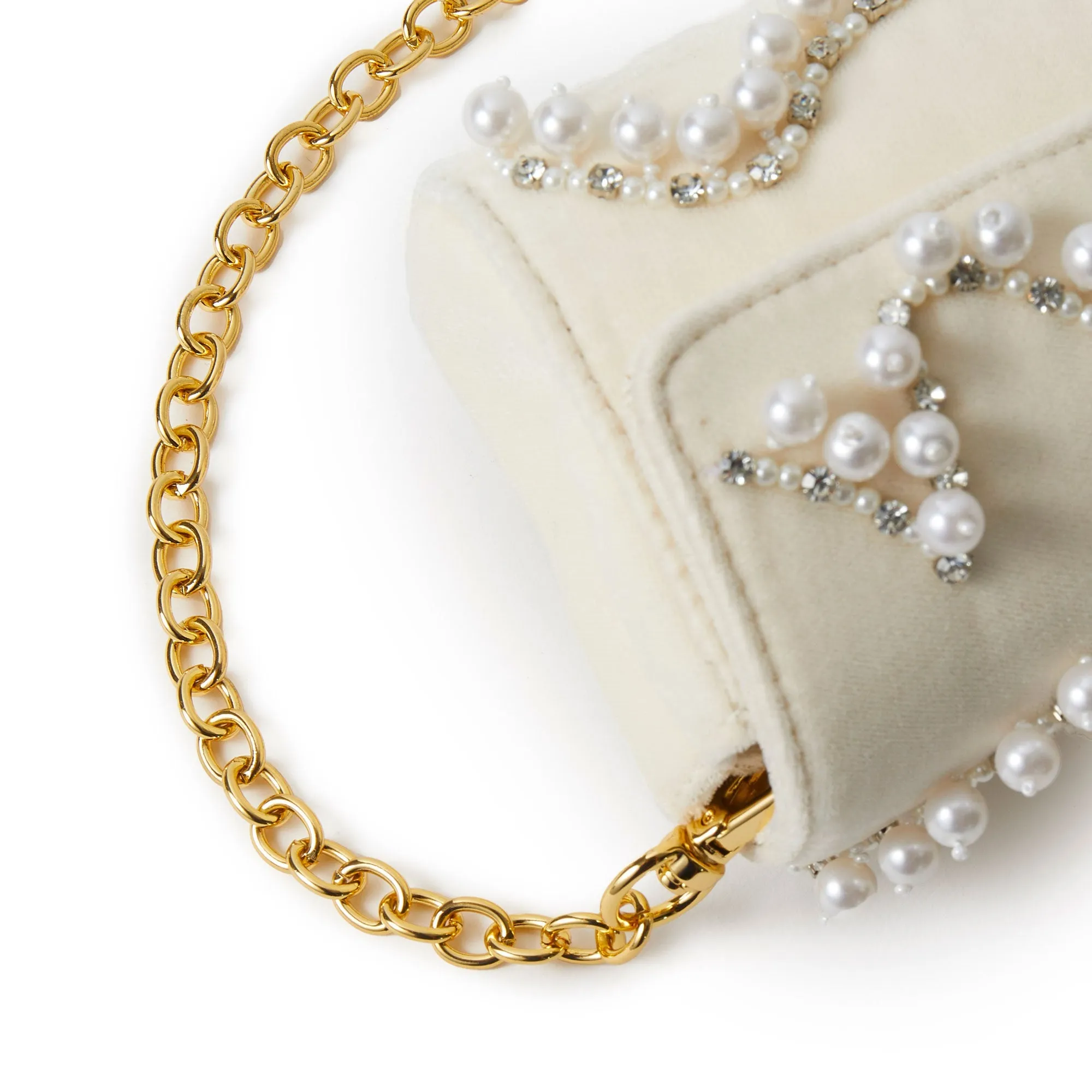 *PRE-ORDER* IVORY MINI TABITHA TOP HANDLE BAG