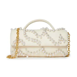 *PRE-ORDER* IVORY MINI TABITHA TOP HANDLE BAG