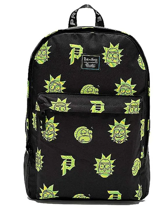 Primitive Skate x Rick & Morty Men's RnM Backpack Black