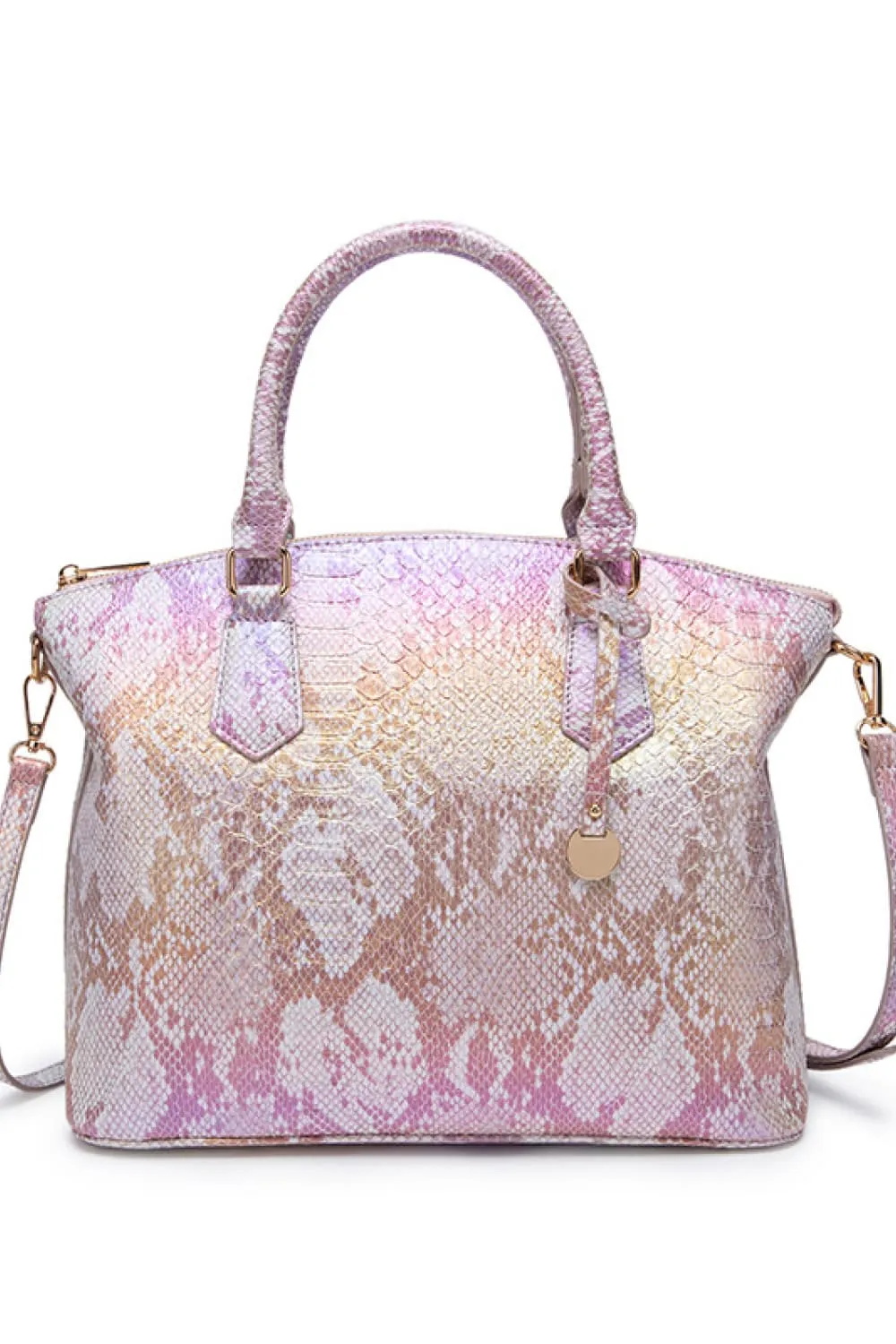 PU Leather Croc Handbag