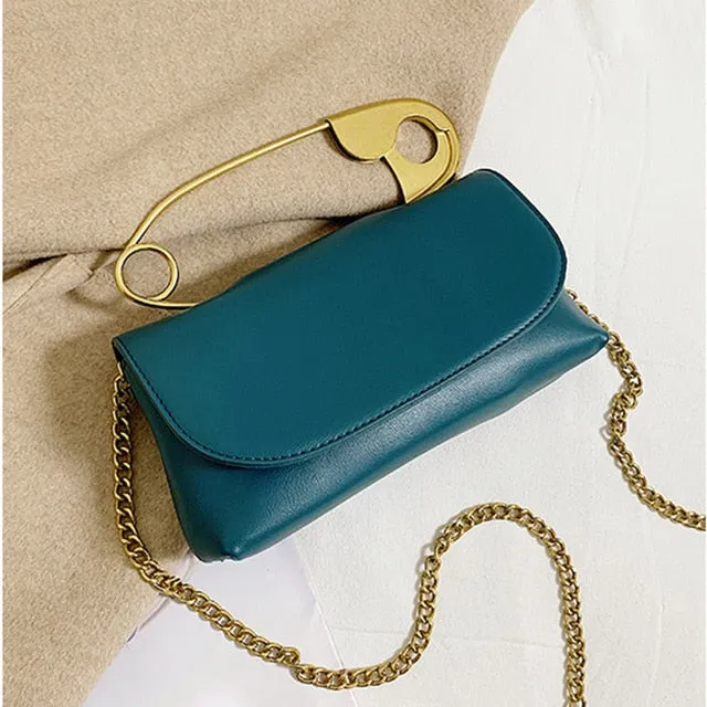 PU Leather Crossbody Handbag